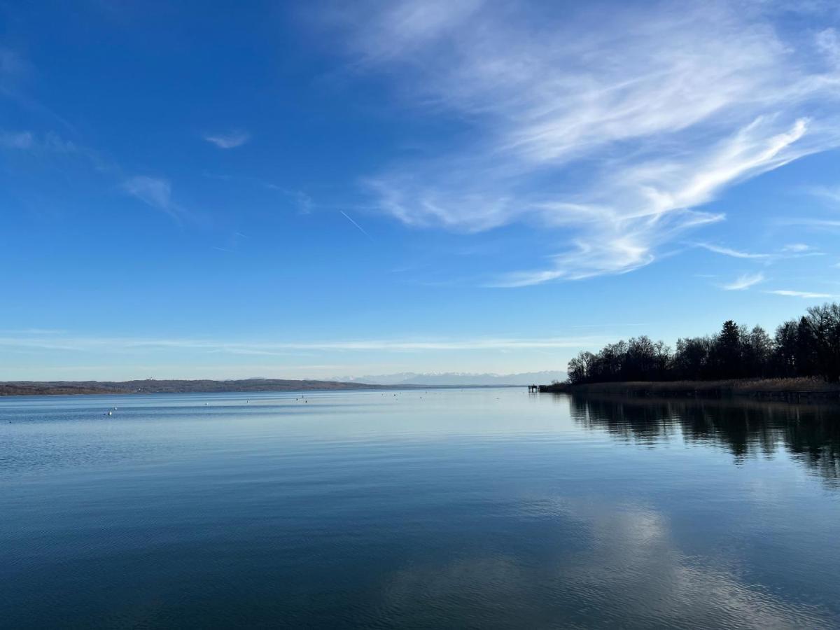 Apartamento Schlafen Im Atelier - Einzigartiges Gaestezimmer Am Ammersee Schondorf am Ammersee Exterior foto