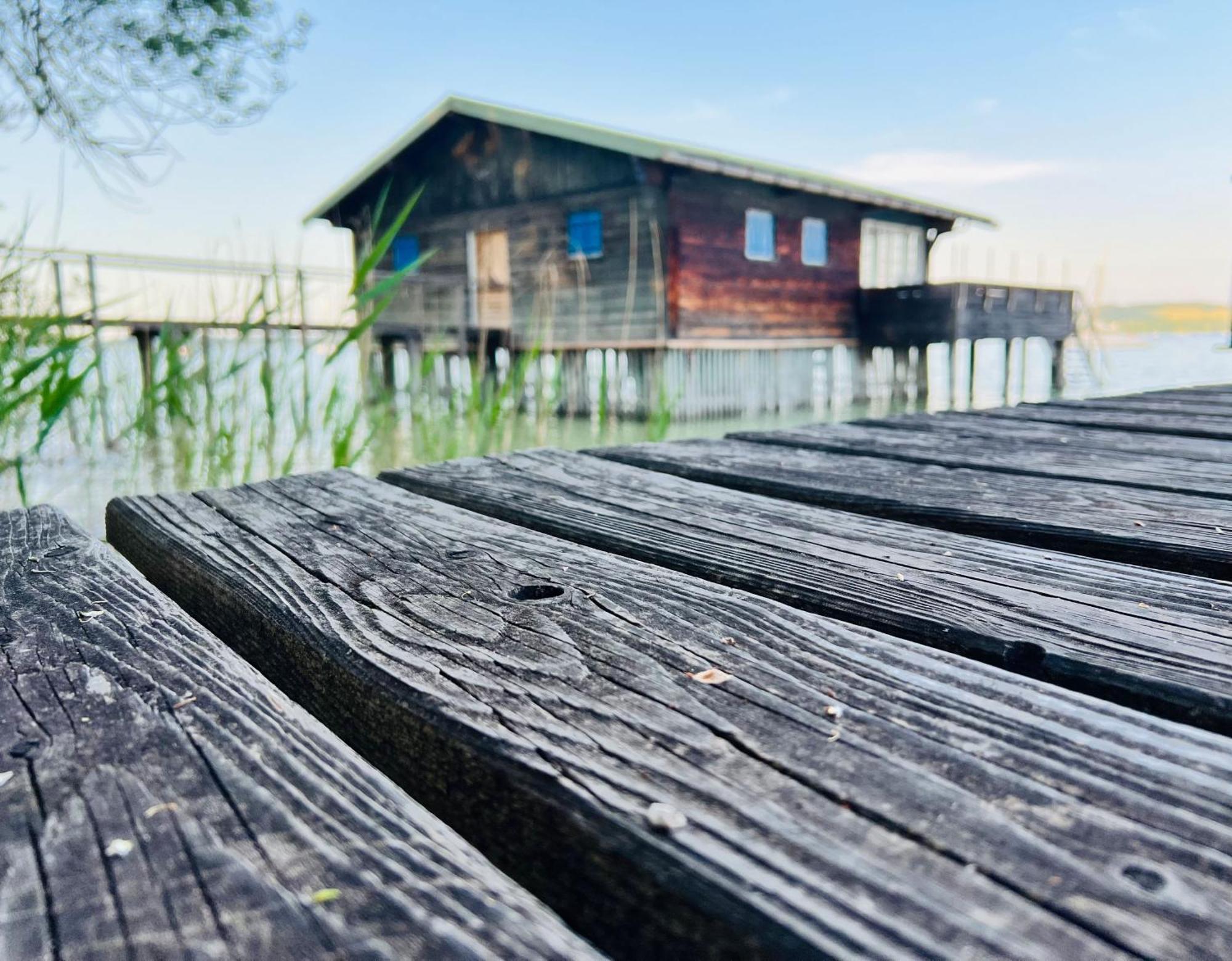 Apartamento Schlafen Im Atelier - Einzigartiges Gaestezimmer Am Ammersee Schondorf am Ammersee Exterior foto